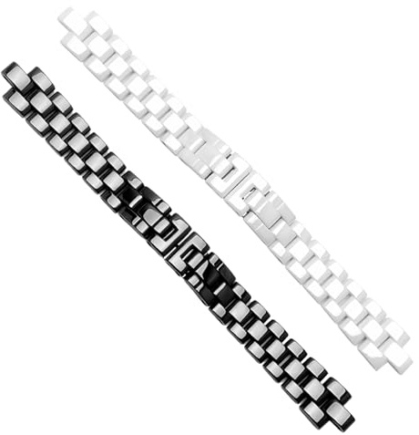 HiCycle2 Ersatzarmband aus Keramik für Chanel J12, echte Keramik, 16/19 mm