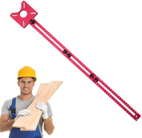 Scheda di fresatura del router in alluminio - 3 in 1 da scanalatura, di precisione regolabile, supporto forte durevole, piattaforma di taglio stabile | degli strumenti del router