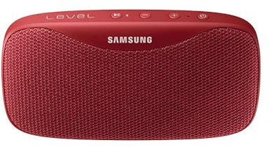 Samsung Level Box Pro - Altavoz portátil inalámbrico Bluetooth, color rojo- Version española