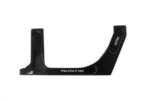 Aztec Adapter for post type caliper to flatmount fork, 160mm front