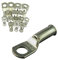 4 x Crimp or Solder Battery Lug Terminals for a 6mm² Cable with 4mm Bolt Hole