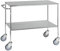 Lagerino Tischwagen, 1000x580x870 mm, 200 kg Tragfähigkeit, Verzinkt/Rostfrei, mit Bremsen