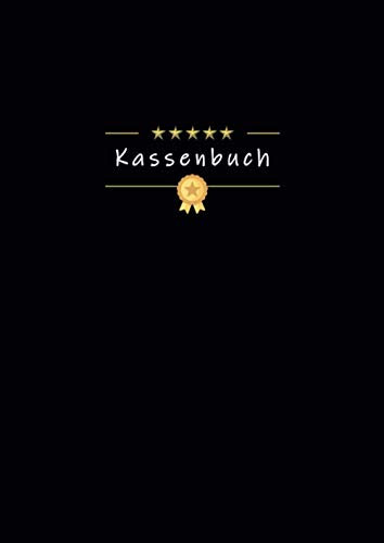 Kassenbuch: Einnahmen und Ausgaben dokumentieren | Geeignet für Vereine, Selbständige und Kleinunternehmer | DIN A4 | Black Star
