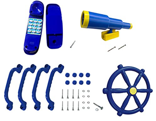 Ronyme Spielplatz-Spielzeug-Set Lernspielzeug Kinder Pretend Toys Spielset-Zubehör für Klettergerüst, Stil b