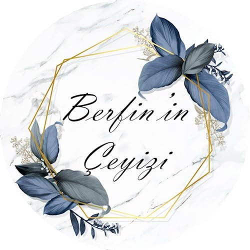 Çeyiz Aufkleber | Damat und Gelin Bohca | Aufkleber | Dekoration | A4 30 x 21 cm 18 (20)