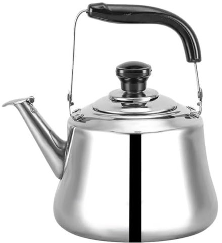 Cabilock Pfeifender Teekessel Für Den Herd 1 L Edelstahl Zum Kochen Von Wasser Einfach Zu Verwenden Und Tragbar