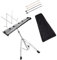 Glockenspiel mit 32 Tönen und höhenverstellbarem Ständer aus Aluminium Glockenspiel Set