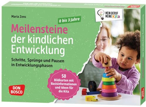 Meilensteine der kindlichen Entwicklung: Schritte, Sprünge und Pausen in Entwicklungsphasen. 0 bis 3 Jahre. 50 Bildkarten mit Basisinformationen und ... Teamentwicklung & Qualitätsmanagement)