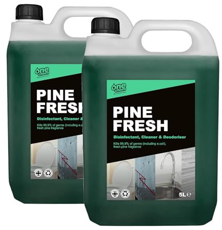 One Chem Professional - Pine Fresh Disinfectant - 2 x 5L Concentrate - Multi-pack