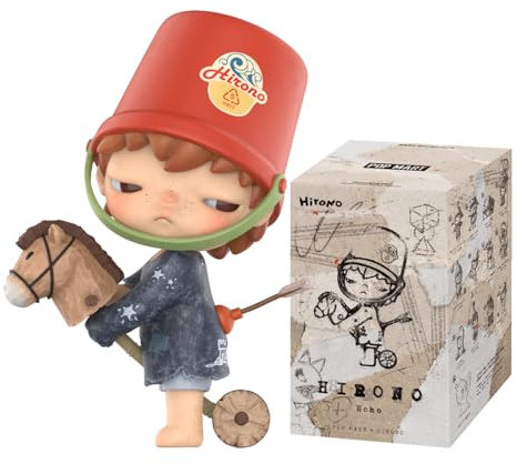 POP MART Hirono Echo Series Figures de Acción Popular Figura Coleccionable y Adorable Juguete Artístico Regalo Creativo 1PC