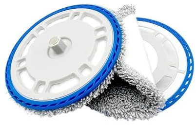 DMJBNBPO Mopphalterung TRU-Edge Tech, kompatibel mit ECOVACS, T30 Pro Omni T30 Omni T30S Pro Roboter-Staubsauger-Zubehör, Ersatzteile, Farbe: Rot(Blue Mount Mop Kit)