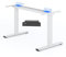 FLEXISPOT Höhenverstellbarer Schreibtisch Gestell, Elektrisch Tischbeine mit 2 Motoren & LED-Höhenanzeige & 4 Speicherfunktionen, höhenverstellbares Tischgestell E1 PRO, Weiß