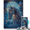 Puzzle für Erwachsene 1000 Teile Familienspiel für und Fantasie-Zauberpferd Jedes Stück ist einzigartig – Anspruchsvolles Familienspiel38x26cm