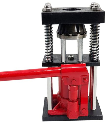 Flaschenheber-Schlauchcrimper, 5 Tonnen, manueller Tisch-Hydraulik-Hochdrucksprüher, Schlauch, Dieselschlauch, landwirtschaftliches Schlauchpressen, hydraulische Klemmwerkzeuge(6 teeth,M)