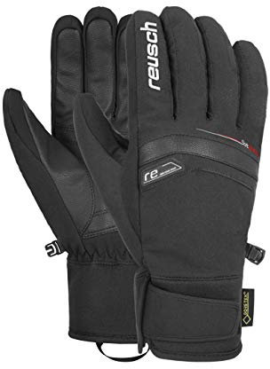Reusch Herren Bruce GTX Handschuhe, Black/White, 9