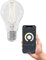 CALEX Smart LED Lampe, E27, Filament, warmweißes Licht, dimmbar, WLAN App- & Sprachsteuerung