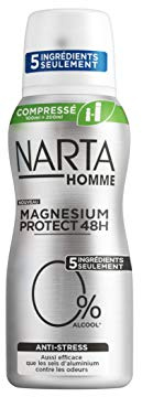NARTA Deodorant gegen Stress, komprimiert, Magnesium, Anti-Stress, 100 ml