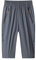 MakingDa Herren-Shorts, 3/4-Jogger, Caprihose, lässig, Sport, Sommer, lockerer Reißverschluss, Fitnessstudio, Laufen, Trainingshose, elastische Taille, unterhalb des Knies, kurze Hose mit