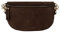 HOLZRICHTER Berlin - Große Bauchtasche aus Leder für Damen, 14 x 28 x 7 cm, Vintage Gürteltasche, Handgefertigte Hüfttasche, Premium Accessoire in Schokoladenbraun, No 2-2