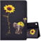 ONETHEFUL Flip Book Cover for Samsung Galaxy Tab A8 10.5 2021(SM-X200/X205) Case PU Leather Stand Protective Tablet Covers - daisy elephant