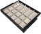 Emuca - Organisationsschublade mit sanft schließenden Schienen für Schränke, Modul 600mm, regulierbare, Tiefschwarz und Steingrau lackiert