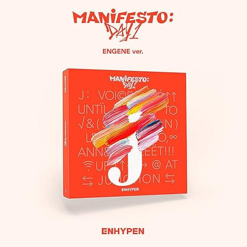 ENHYPEN MANIFESTO : DAY 1 Album ( Photo Book - D + J + M - SET. + 2 ENHYPEN STORE GIFT CARD ) K-POP SEALED