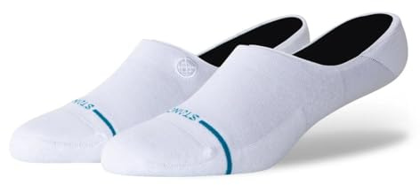 Stance No Show Socks - Icon (Weiß, Large)