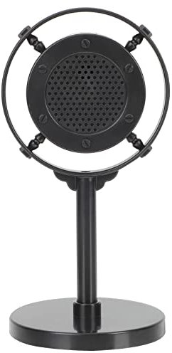 Milisten Home Decor Kids Toys Simulated Vintage Style Microphone Model Vintage Microphone Model Prop Photo Prop Home Decor Kids Toys