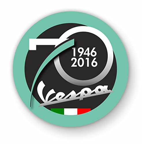 Adesivi moto Vespa 70° anniversario vinile