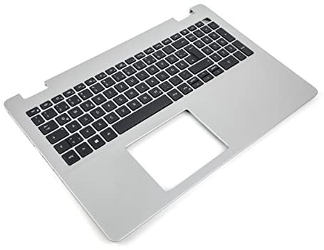 Dell Inspiron 5593/5594 USB-C Palmrest & GERMAN Backlit Keyboard - 07G0RN + 05TPPT (G0GT1) (Renewed)