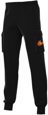Nike Hose Jungen Sportswear SI Fleece Cargo Pant Bb, Black, FZ4718-010, S