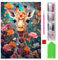 Lotbun 5d Diamond Painting Giraffe (30 X 40 Cm), Diamant Painting Bilder Für Erwachsene Und Kinder, Diamond Painting Tiere