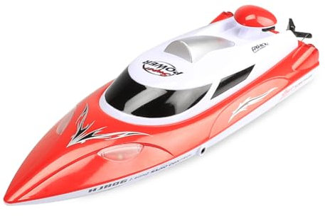 TOYANDONA 1Stk Spielzeug 2,4 GHz Boot hj806 hohes Boot Erdfarben Schnellboot rot