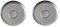 YYGGWL COPRICERCHI Borchie 2pc Coprimozzo Centrale Ruota Anteriore Trim per Fordes per Transit per Mk6 per Mk7 per Mk8 YC151130DD 4067090 Coppe Ruota(2pcs)