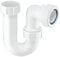 32mm P Trap with 38mm Seal | 1 1/4 Inch Female Waste Grill Connection | Compression Waste Pipe Fitting for Sinks & Plumbing Installations | Durable Sink Waste Trap