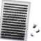 Lot de 280 extensions de faux cils individuels réutilisables Courbure D 60D 8 à 16 mm 60D 8 à 16 mm
