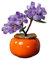 WANGHAI-666 Money Tree Natural Yellow Amethyst Shaking Money Fortune Tree Attracting Wealth Ornaments Living Room Desk Crystal Tree Feng Shui Decor Tree(Purple)