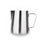 watchget Stainless Steel Milk Frothing Pitcher 12oz/350ml - Espresso Steaming Pitcher for Cappuccino, Latte Art, Coffee Machine Accessories Milk Jug Milk Frother Cup, Matt Silver