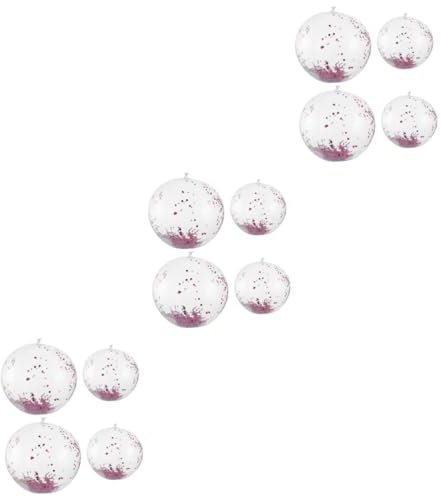 ifundom 12pezzi Gonfiabile Per Piscina Glitter Per Divertimento All e Al Chiuso