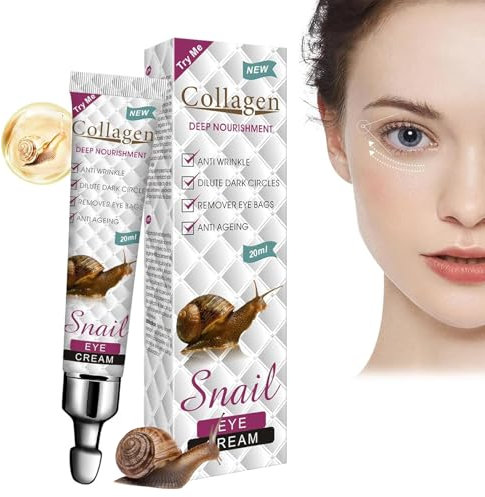Contorno de ojos,Hidratante Crema de Ojos,Crema Reparadora de Ojos,Crema Antiojeras, Contra Bolsas y Ojeras, Arrugas,Adecuada para Hombres y Mujeres(20ml)