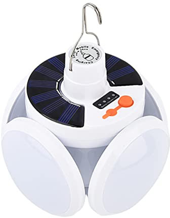 BESPORTBLE Solar-außen-campinglampe Aus Praktische Led-sicherheitslampe Für Camping Wandern Und Notfälle Mit Us-stecker