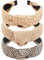Gewebtes Stirnband, 3pcs Haarreifen Damen Modern, Boho Haarreifen, Geflochtenes Stirnband, Sommer Bohemian Geflochtenes headband Frauen Mädchen Haarschmuck(A)