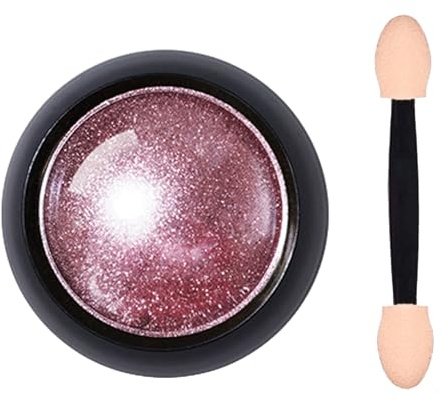Nail Chrome Powder Set Silver Golden Mirror Holographic White Pearl Metallic for DIY Art Decoration Or rose