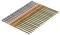 Clou de finition 34 degrés, clou de charpente DA 25 mm-57 mm, calibre 15, for le secteur de la construction, clous galvanisés, 600 pièces(38mm)