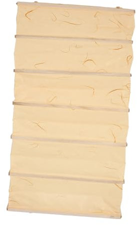 Sosoport Abat-jour En Papier : Abat-jour Rectangulaire Décoratif - Protection De Lampe Sur Pied, Remplacement Pour Lampe De Salon, Lanterne Japonaise, Hôtel, Table De Sol