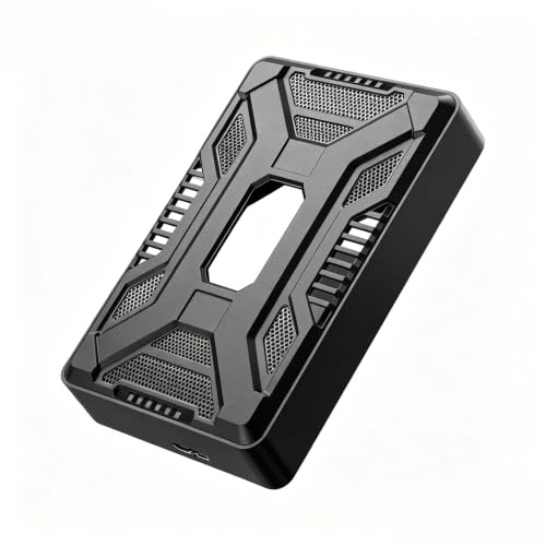 HWAYO Tragbare externe Festplatte, USB 3.0, Dual-Laufwerk, HDD-Speicher, bis zu 200 m/s, für PC, Mac, Laptop, Desktop, Chromebook, Xbox One, PS4 (1 TB)