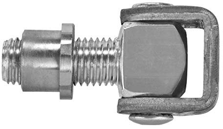 Torangel 88 mm verstellbar mit M20 Einschweißmutter Torbeschlag Torband Stahltorscharnier Stahltorband von SO-TECH®