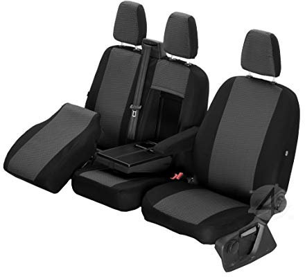 Passgenaue Sitzbezüge Hero ideal angepasst 1+2 (3-Sitzer) Fahrzeugspezifisch Polstermaterial | 4D-Z4L-DV-TC3M-01-65