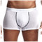 JOCKMAIL Super Gemütlich Herren Boxer Boxershorts Modal Weich Unterwäsche Mikro Trennen Taschen Gesundheitsvorsorge (XL, Weiß)