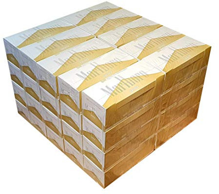 Marlboro Karton mit 10000 Gold EXTRA (40 x 250er Filterhülsen, Zigarettenhülsen)